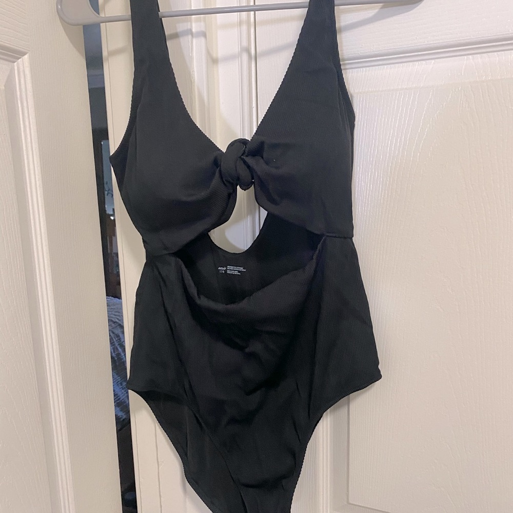 American eagle One-piece tie front bathing suit